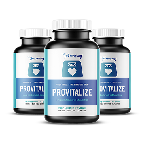 BB Company Provitalize | Probiotics for Women Digestive Health, Menopause, Joint Support | Sexy Midsection Curves, Bloat | Turmeric Curcumin Moringa | Gluten-Free & Shelf-Stable | Ages 40+ | 60 Ct