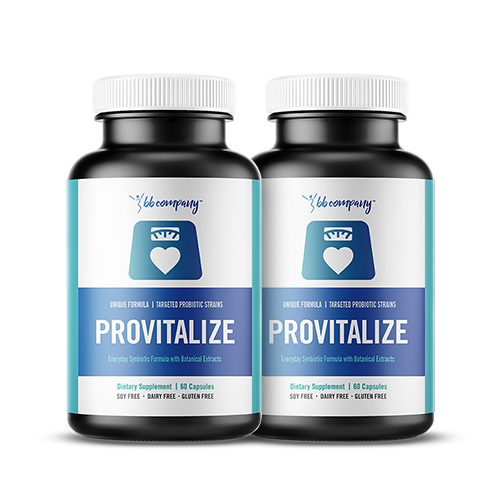 BB Company Provitalize | Probiotics for Women Digestive Health, Menopause, Joint Support | Sexy Midsection Curves, Bloat | Turmeric Curcumin Moringa | Gluten-Free & Shelf-Stable | Ages 40+ | 60 Ct