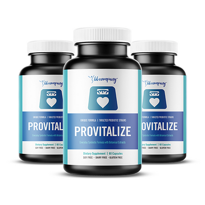 BB Company Provitalize | Probiotics for Women Digestive Health, Menopause, Joint Support | Sexy Midsection Curves, Bloat | Turmeric Curcumin Moringa | Gluten-Free & Shelf-Stable | Ages 40+ | 60 Ct