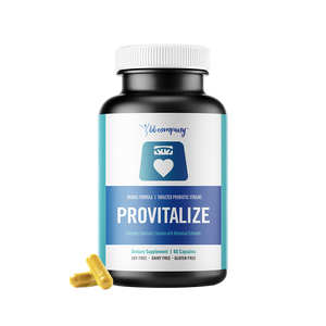 BB Company Provitalize | Probiotics for Women Digestive Health, Menopause, Joint Support | Sexy Midsection Curves, Bloat | Turmeric Curcumin Moringa | Gluten-Free & Shelf-Stable | Ages 40+ | 60 Ct